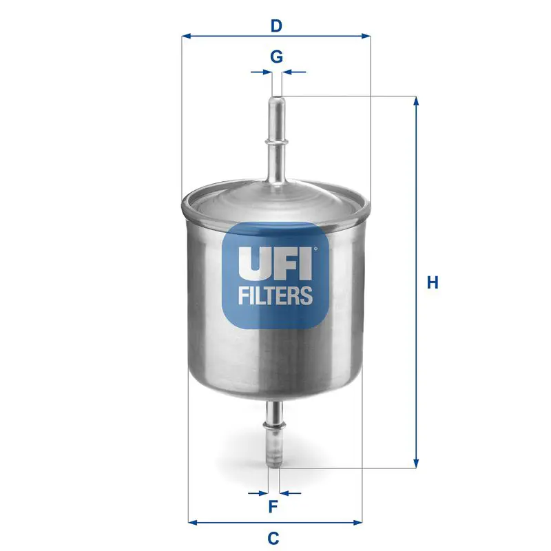 Handler.Part Fuel filter UFI 3184600 1