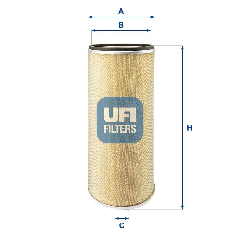 Handler.Part Air filter UFI 2702500 1