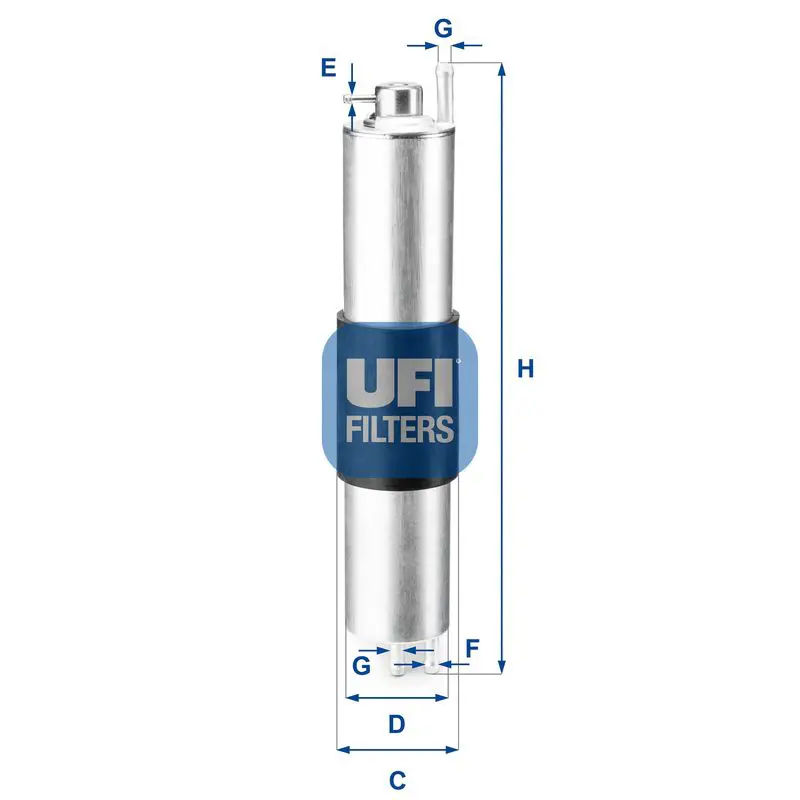 Handler.Part Fuel filter UFI 3184700 1