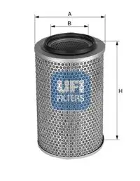 Handler.Part Air filter UFI 2702800 1