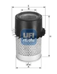 Handler.Part Air filter UFI 2791900 1