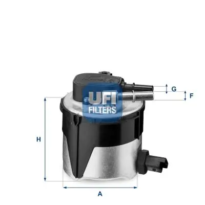 Handler.Part Fuel filter UFI 5517000 1