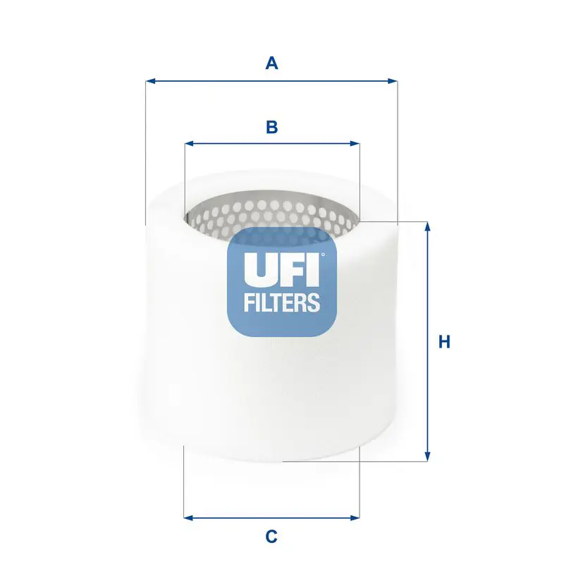 Handler.Part Air filter UFI 2706100 1