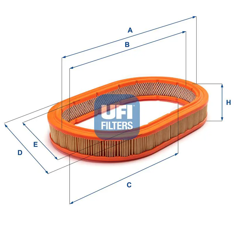 Handler.Part Air filter UFI 2707600 1