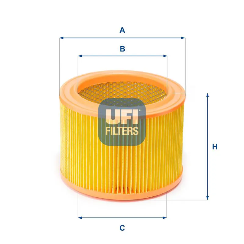 Handler.Part Air filter UFI 2727100 1