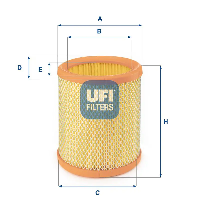 Handler.Part Air filter UFI 2719600 1