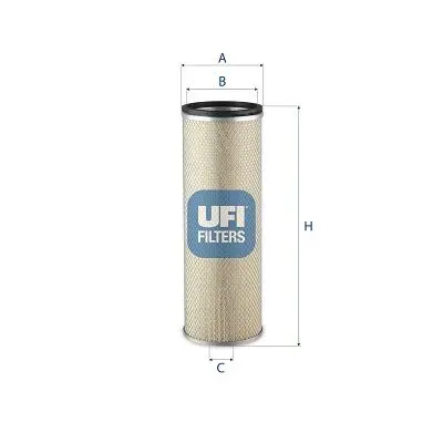 Handler.Part Air filter UFI 2730600 1