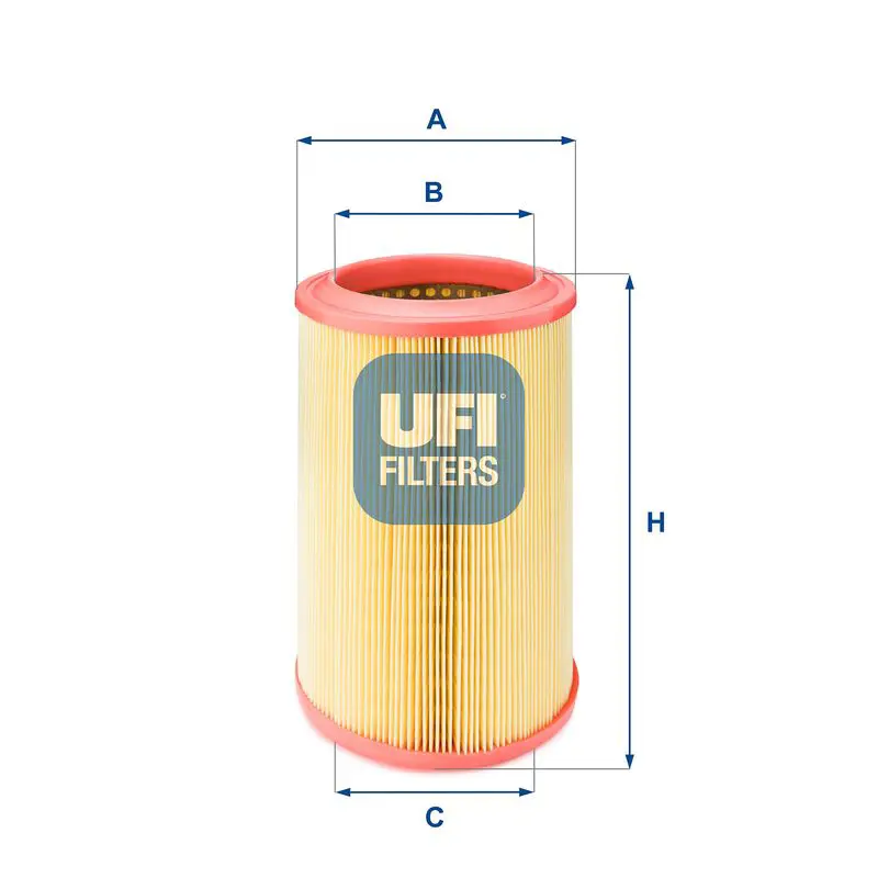 Handler.Part Air filter UFI 2736600 1