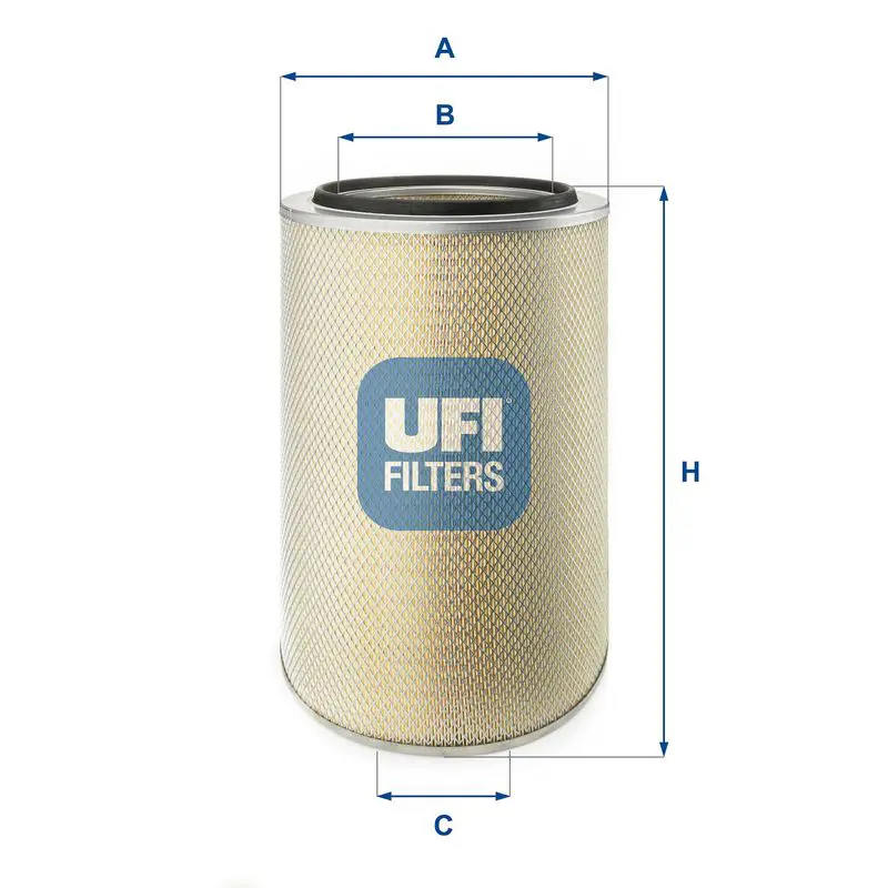 Handler.Part Air filter UFI 2754400 1