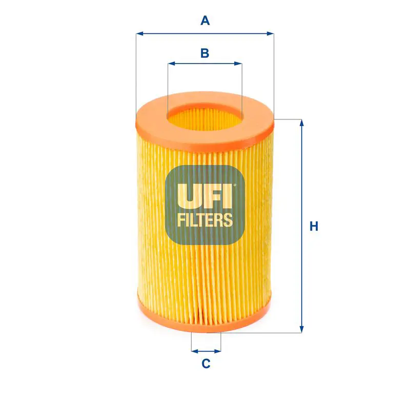 Handler.Part Air filter UFI 2738500 1