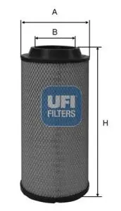 Handler.Part Air filter UFI 2750800 1