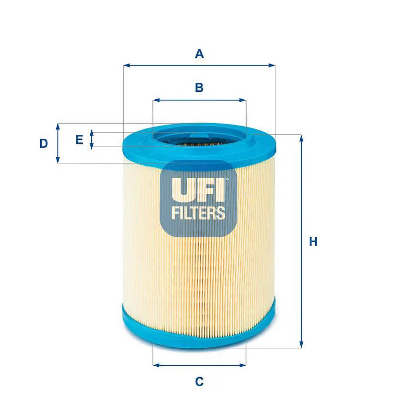 Handler.Part Air filter UFI 2760600 1