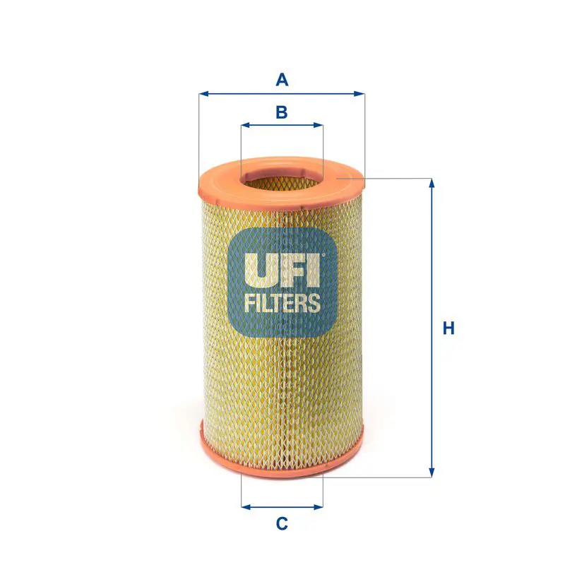 Handler.Part Air filter UFI 2780000 1