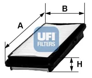 Handler.Part Air filter UFI 3024000 1