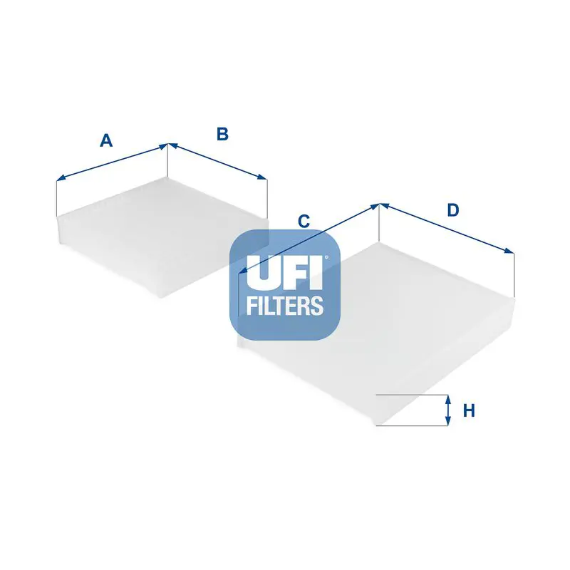 Handler.Part Filter, interior air UFI 5314300 1