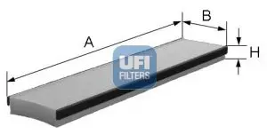 Handler.Part Filter, interior air UFI 5301600 1