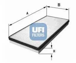 Handler.Part Filter, interior air UFI 5306100 1