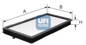 Handler.Part Filter, interior air UFI 5304600 1