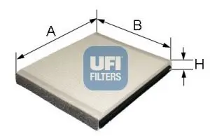 Handler.Part Filter, interior air UFI 5305100 1