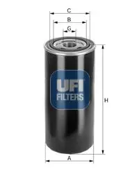 Handler.Part Filter, operating hydraulics UFI 8600700 1