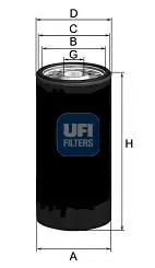 Handler.Part Oil filter UFI 2317800 1