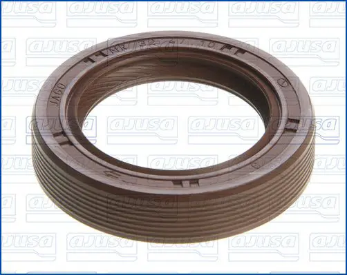 Handler.Part Shaft seal, camshaft AJUSA 15010900 1