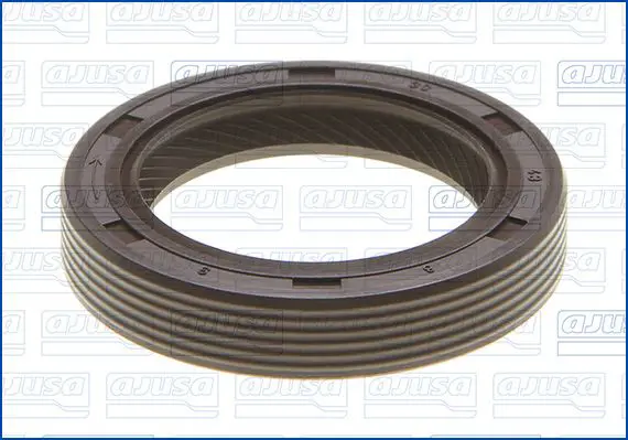 Handler.Part Shaft seal, crankshaft AJUSA 15043800 1