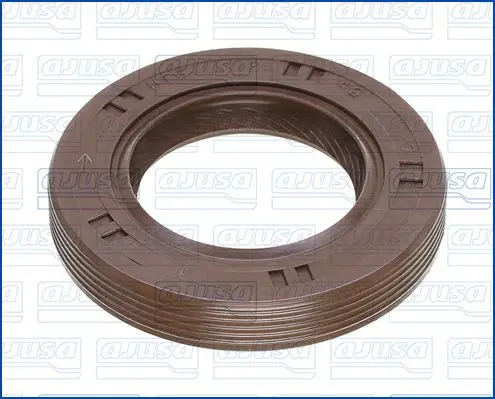 Handler.Part Shaft seal, camshaft AJUSA 15074600 1