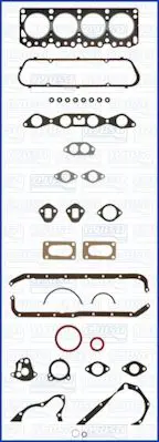 Handler.Part Full gasket set, engine AJUSA 50039100 2