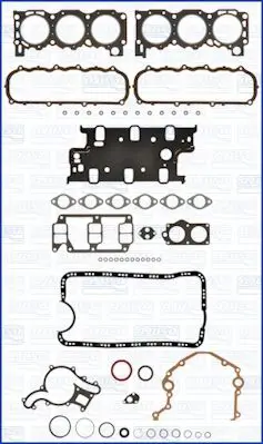 Handler.Part Full gasket set, engine AJUSA 50040500 1