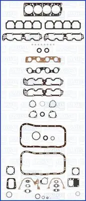 Handler.Part Full gasket set, engine AJUSA 50045500 1