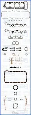 Handler.Part Full gasket set, engine AJUSA 50046600 1