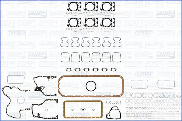 Handler.Part Full gasket set, engine AJUSA 50050500 1