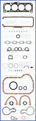 Handler.Part Full gasket set, engine AJUSA 50059600 1