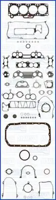 Handler.Part Full gasket set, engine AJUSA 50075400 1