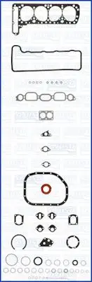 Handler.Part Full gasket set, engine AJUSA 50076500 1