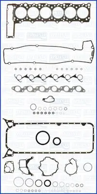 Handler.Part Full gasket set, engine AJUSA 50081900 1