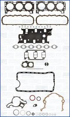 Handler.Part Full gasket set, engine AJUSA 50103400 1