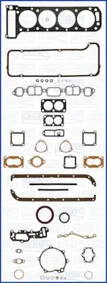 Handler.Part Full gasket set, engine AJUSA 50105500 1