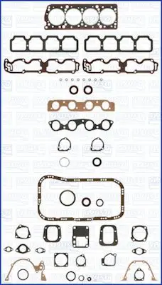 Handler.Part Full gasket set, engine AJUSA 50106300 1