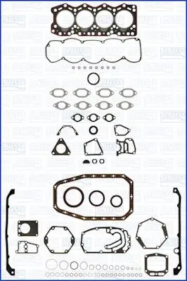 Handler.Part Full gasket set, engine AJUSA 50107700 1