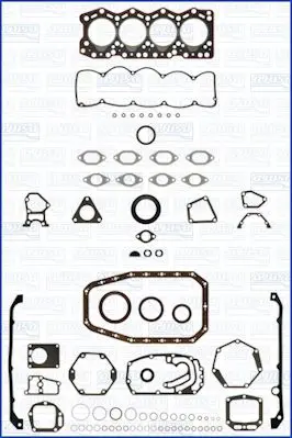 Handler.Part Full gasket set, engine AJUSA 50107800 1