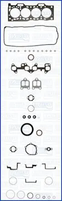 Handler.Part Full gasket set, engine AJUSA 50112400 1