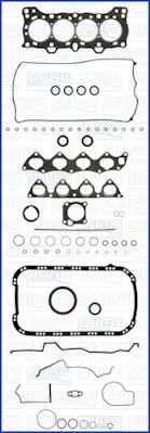 Handler.Part Full gasket set, engine AJUSA 50115500 1