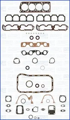 Handler.Part Full gasket set, engine AJUSA 50117500 1