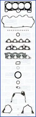 Handler.Part Full gasket set, engine AJUSA 50122600 1