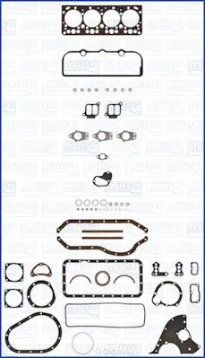 Handler.Part Full gasket set, engine AJUSA 50123300 1