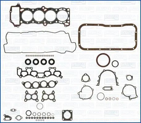 Handler.Part Full gasket set, engine AJUSA 50133000 1