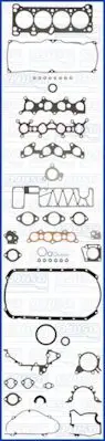 Handler.Part Full gasket set, engine AJUSA 50133600 1