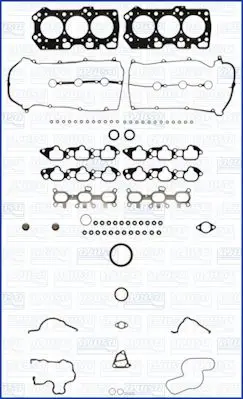 Handler.Part Full gasket set, engine AJUSA 50138900 1